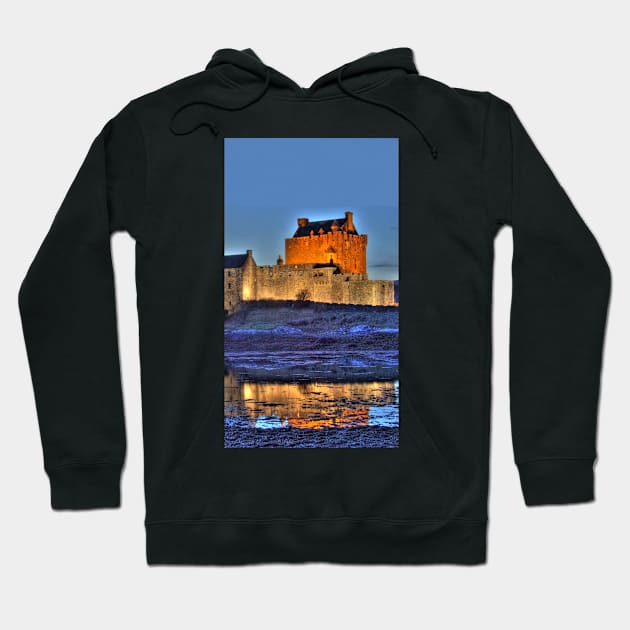 Eilean Donan Castle HDR Hoodie by goldyart